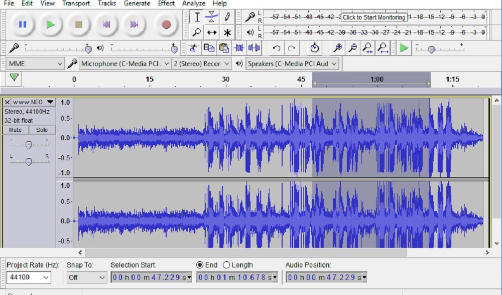 تحميل برنامج audacity