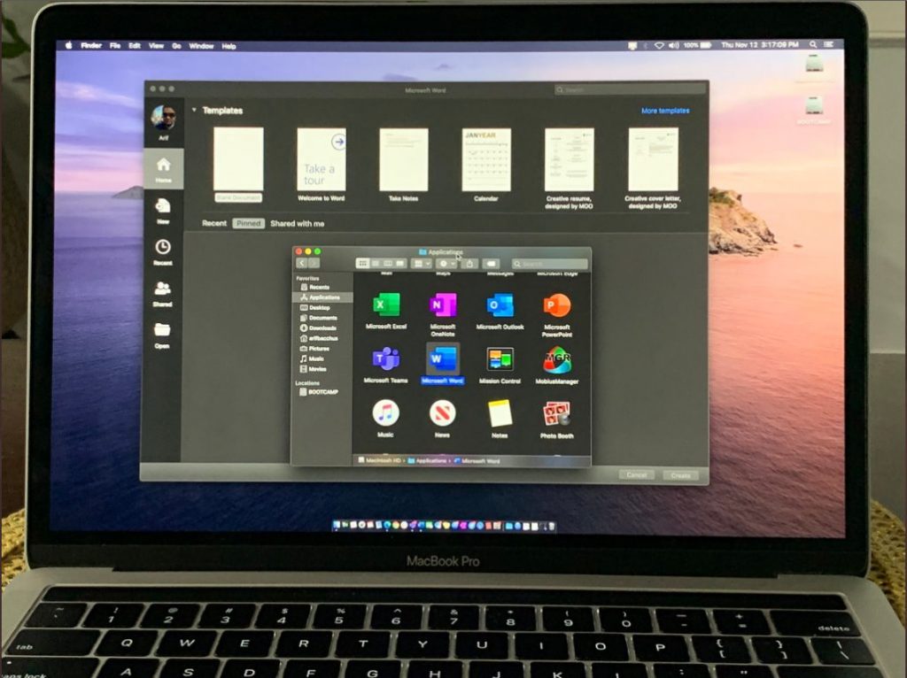 تثبيت Office على جهاز Mac