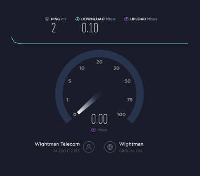 تطبيق اندرويد Speed Test Net