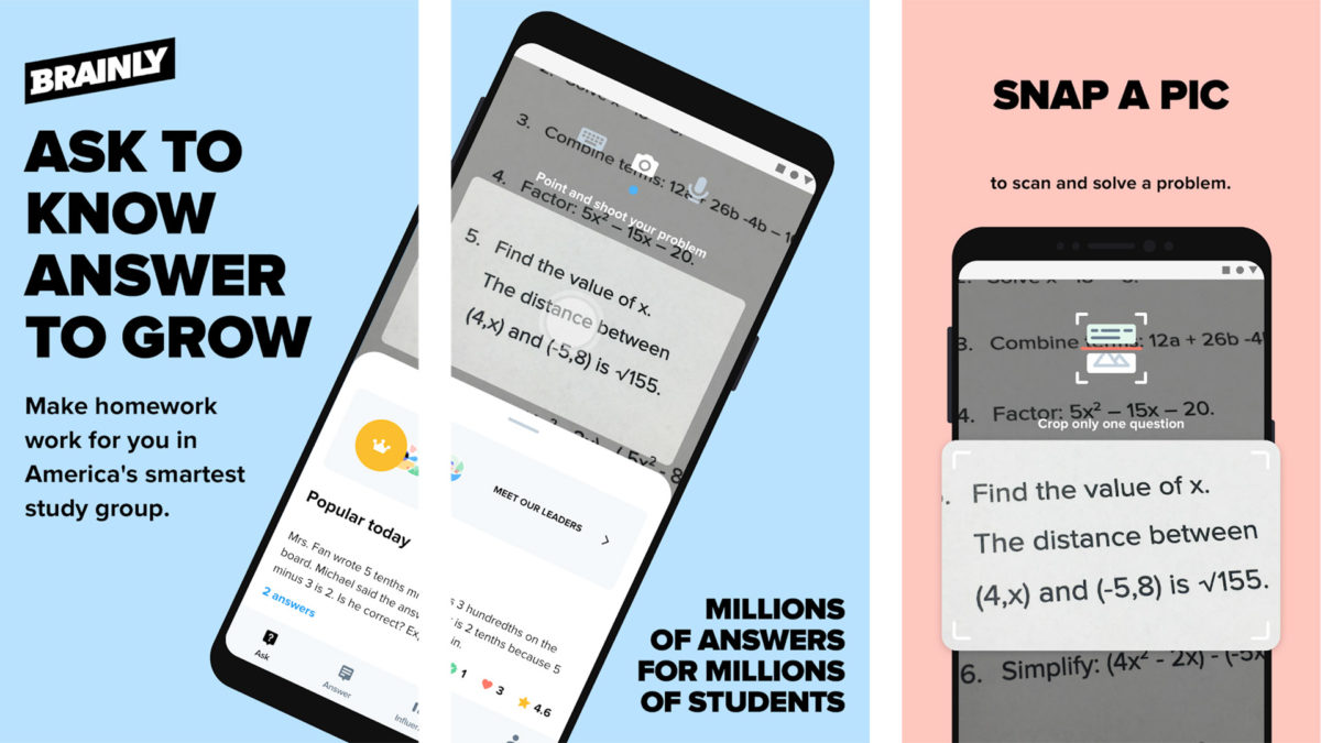 تطبيق Brainly