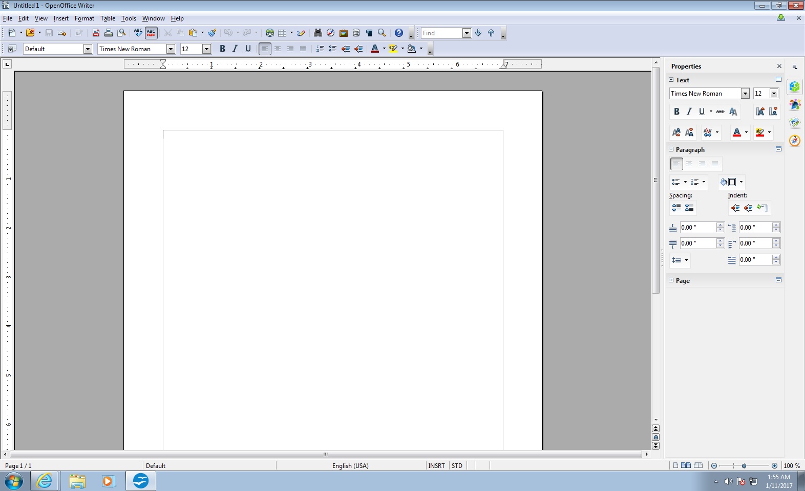 Apache OpenOffice Writer مشابه لـ Word