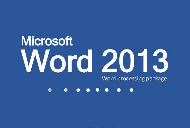 تحميل مجاني Microsoft word 2013