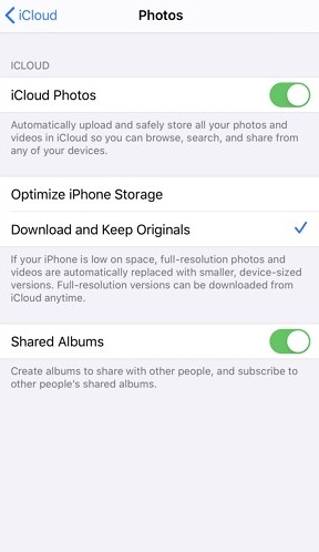 طريقة تنزيل الصور من iCloud إلى الايفون